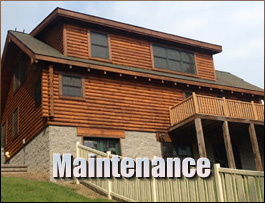  Junction City, Kentucky Log Home Maintenance